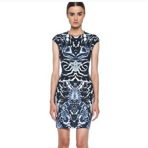 McQ by Alexander McQueen cap sleeve bodycon dress